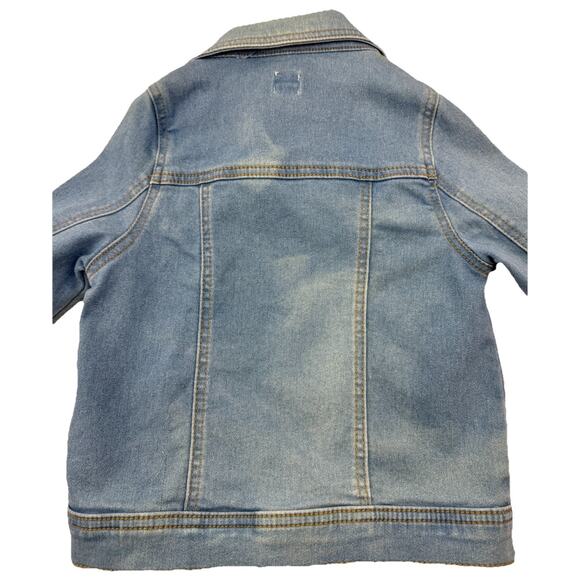 Tutu Couture Disney Frozen Elsa Olaf Embroidered Denim Jacket Girls 5/6 EUC - Picture 3 of 9